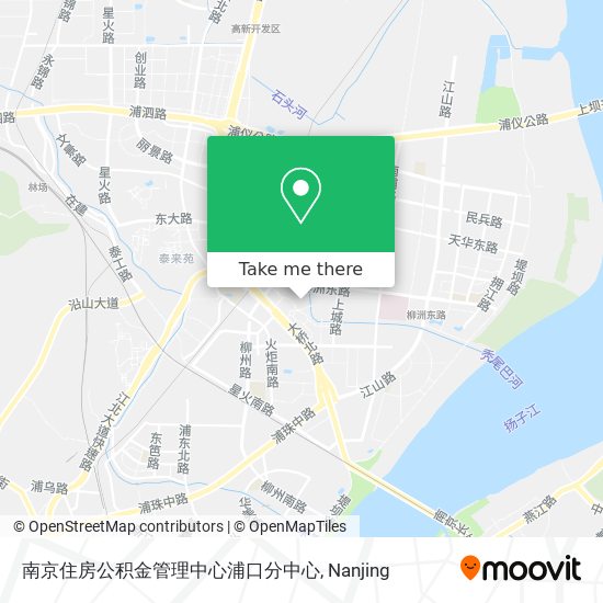 南京住房公积金管理中心浦口分中心 map