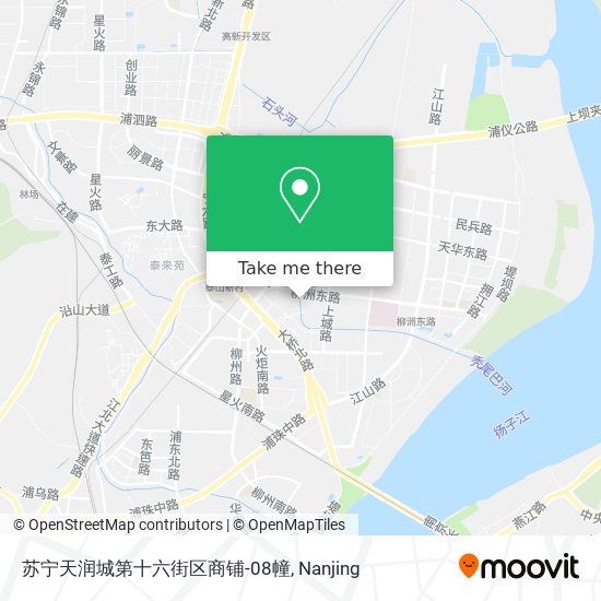 苏宁天润城第十六街区商铺-08幢 map