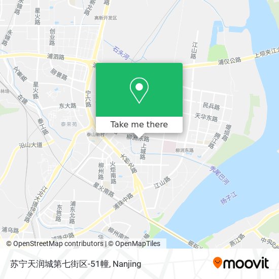 苏宁天润城第七街区-51幢 map