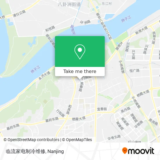 临流家电制冷维修 map