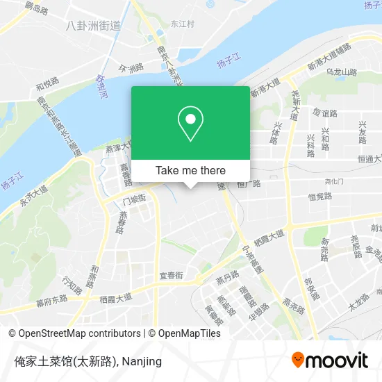 俺家土菜馆(太新路) map