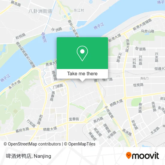 啤酒烤鸭店 map