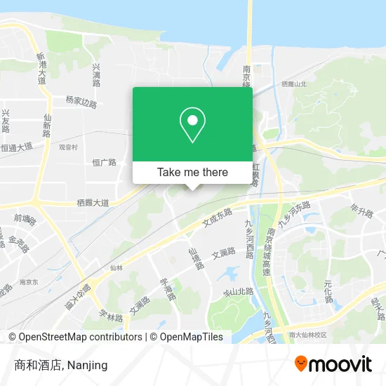 商和酒店 map