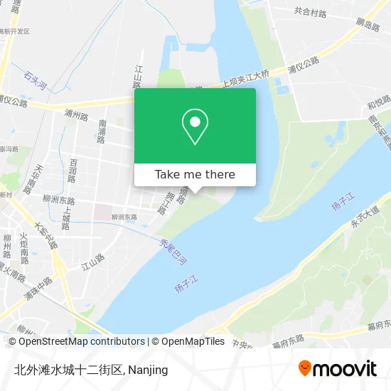 北外滩水城十二街区 map