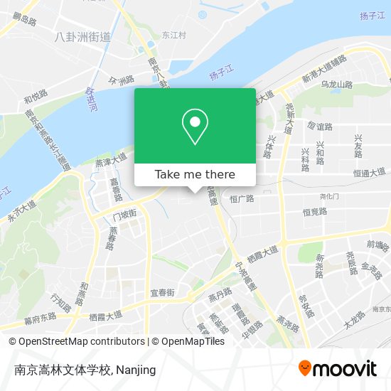 南京嵩林文体学校 map