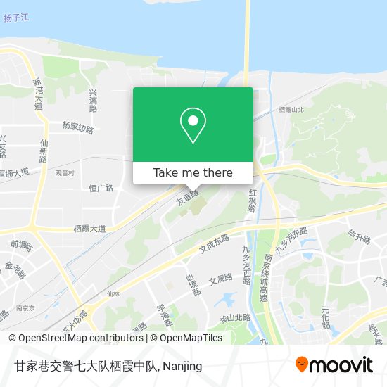 甘家巷交警七大队栖霞中队 map