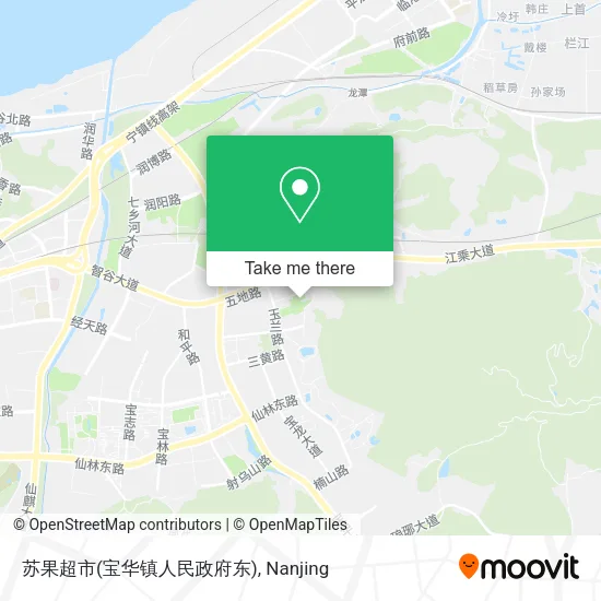 苏果超市(宝华镇人民政府东) map