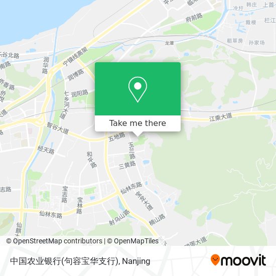 中国农业银行(句容宝华支行) map