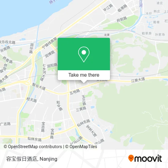 容宝假日酒店 map
