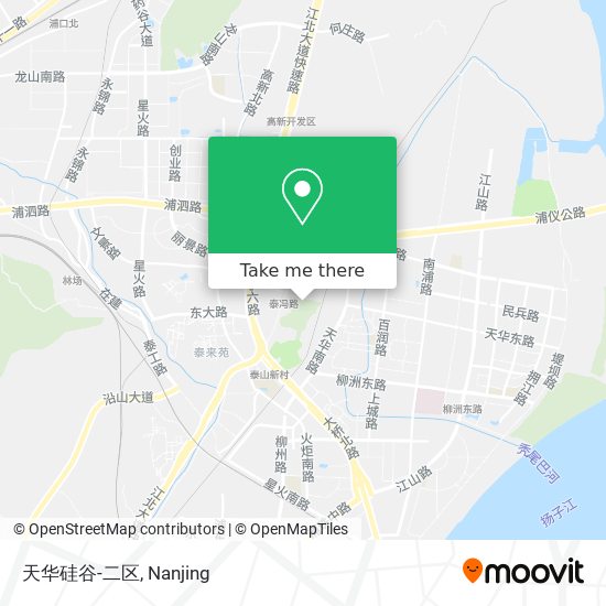天华硅谷-二区 map