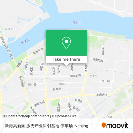 新港高新园.激光产业科创基地-停车场 map