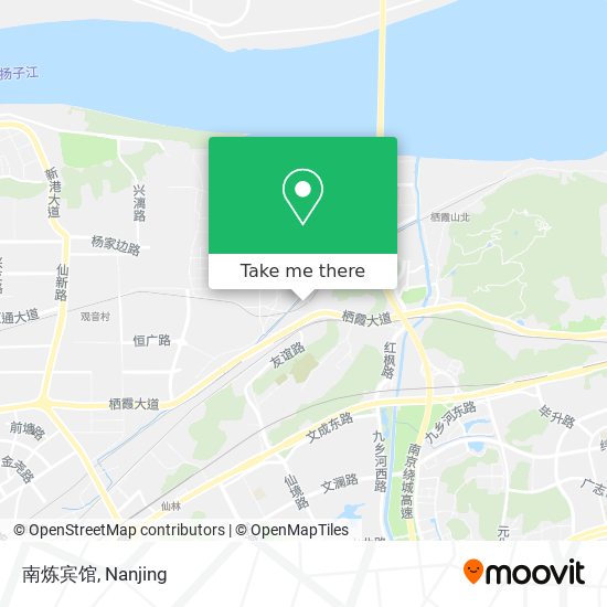 南炼宾馆 map