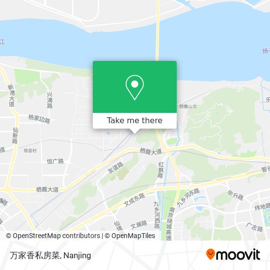 万家香私房菜 map