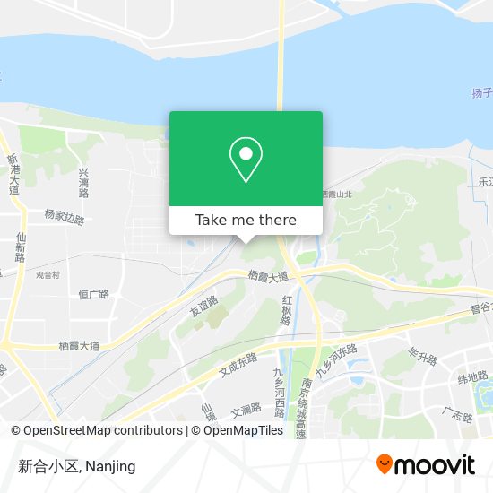 新合小区 map