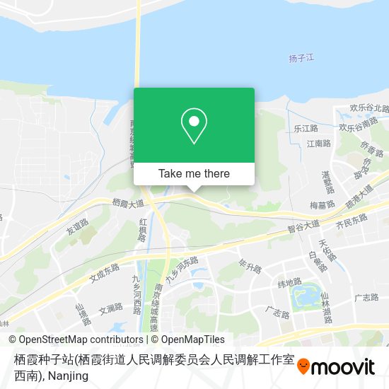 栖霞种子站(栖霞街道人民调解委员会人民调解工作室西南) map