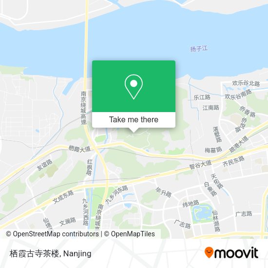 栖霞古寺茶楼 map