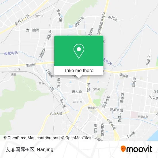 艾菲国际-B区 map