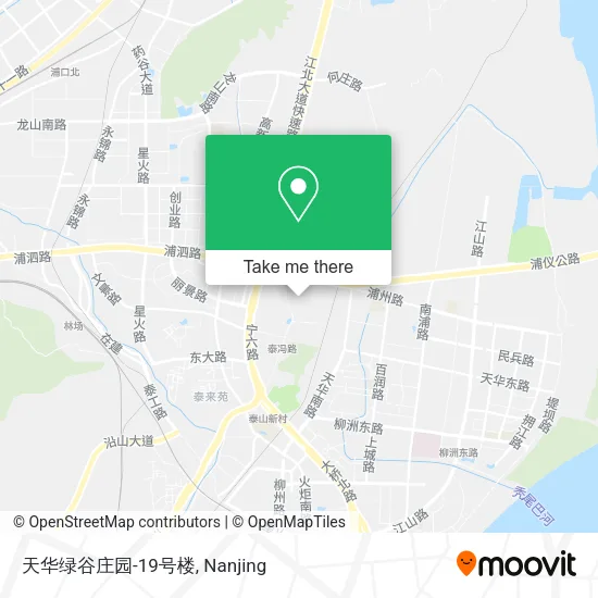 天华绿谷庄园-19号楼 map