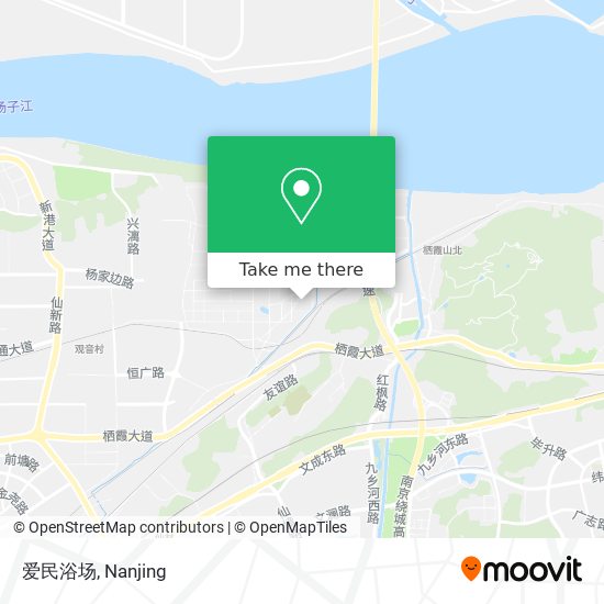 爱民浴场 map