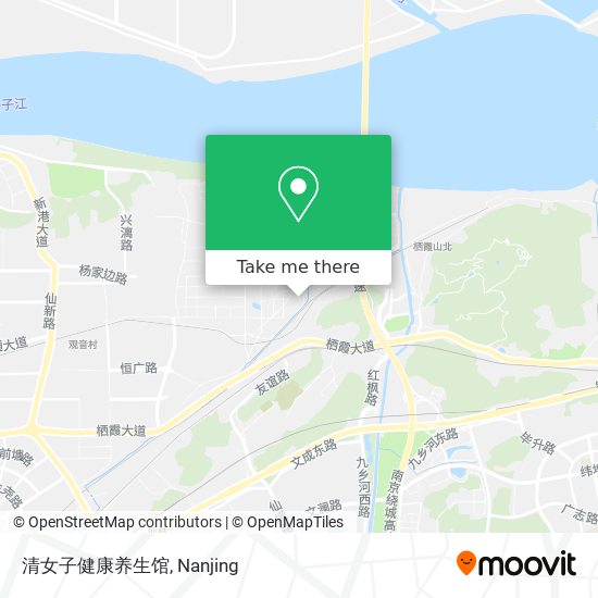 清女子健康养生馆 map
