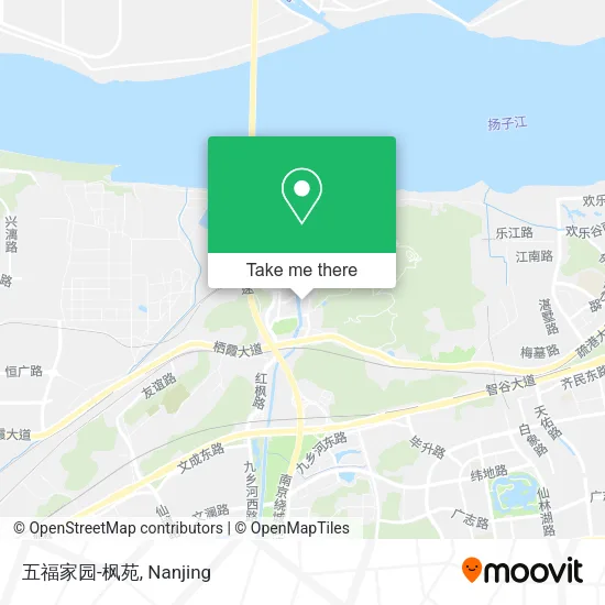 五福家园-枫苑 map