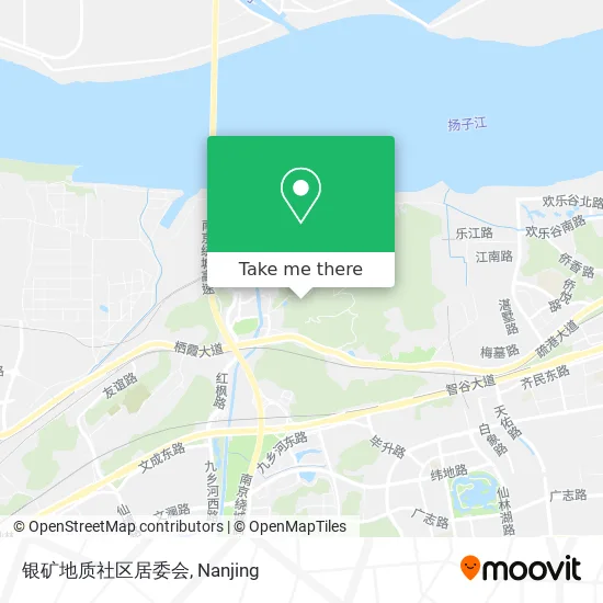 银矿地质社区居委会 map