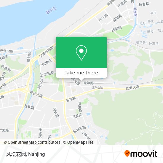 凤坛花园 map