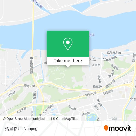 始皇临江 map