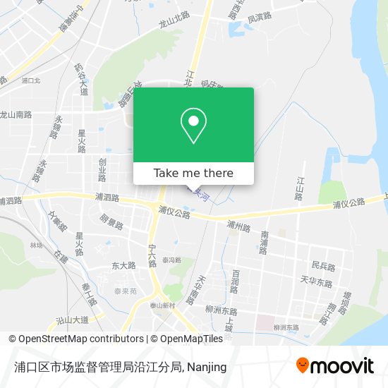 浦口区市场监督管理局沿江分局 map