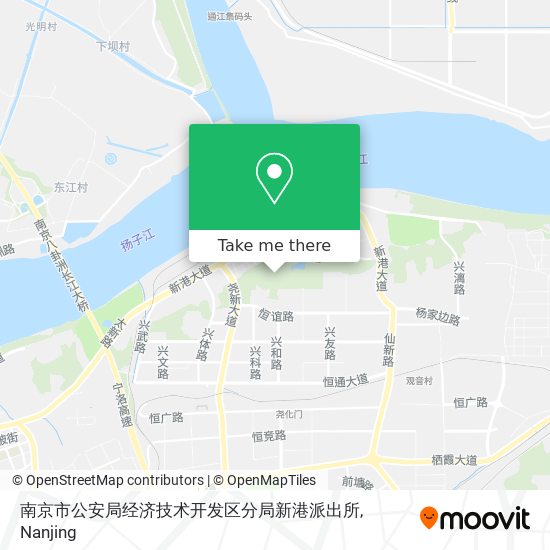 南京市公安局经济技术开发区分局新港派出所 map