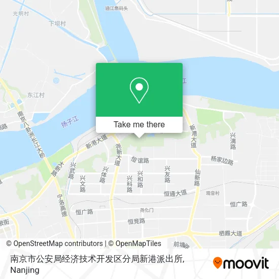 南京市公安局经济技术开发区分局新港派出所 map