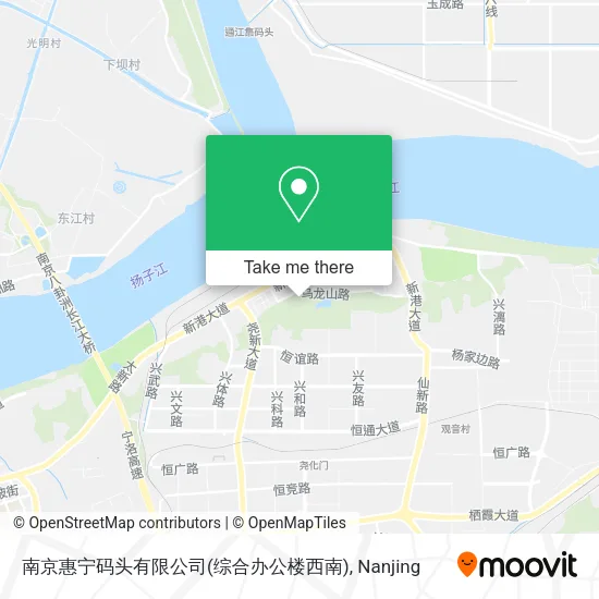 南京惠宁码头有限公司(综合办公楼西南) map