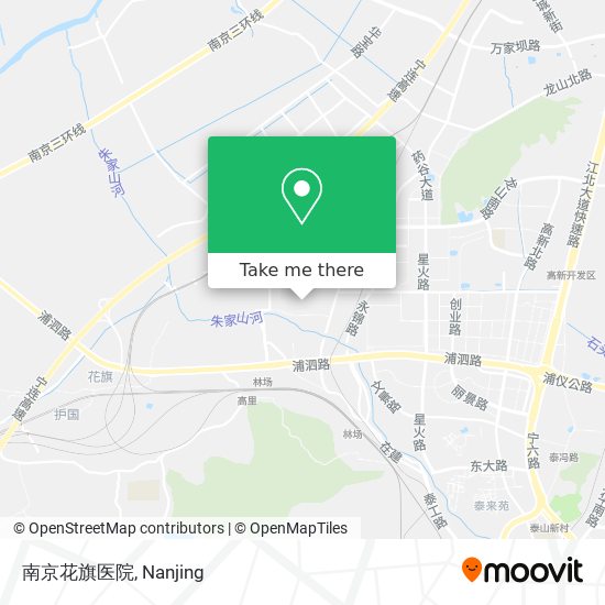 南京花旗医院 map