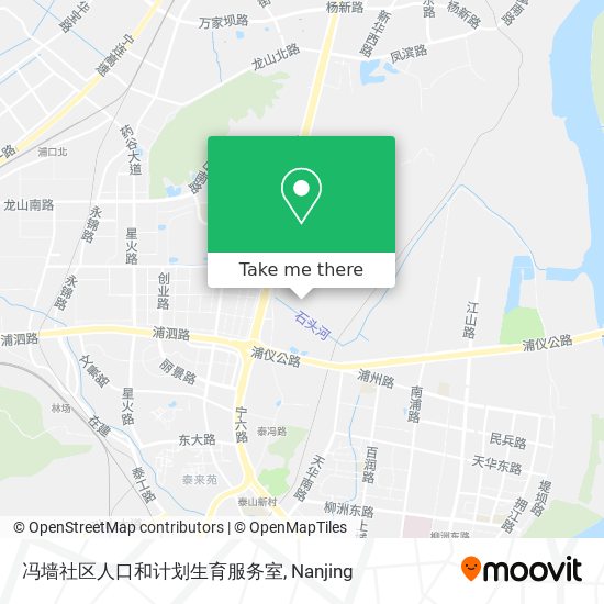 冯墙社区人口和计划生育服务室 map