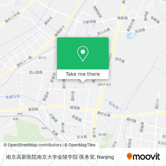南京高新医院南京大学金陵学院-医务室 map