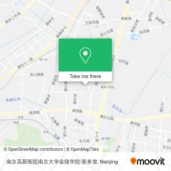 南京高新医院南京大学金陵学院-医务室 map
