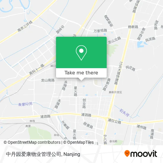 中丹园爱康物业管理公司 map