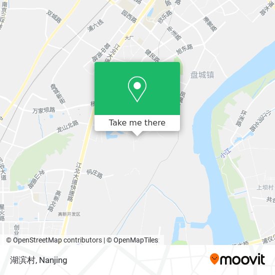 湖滨村 map