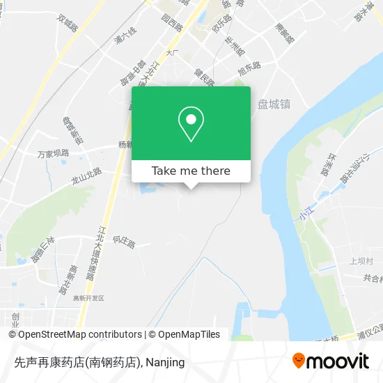 先声再康药店(南钢药店) map