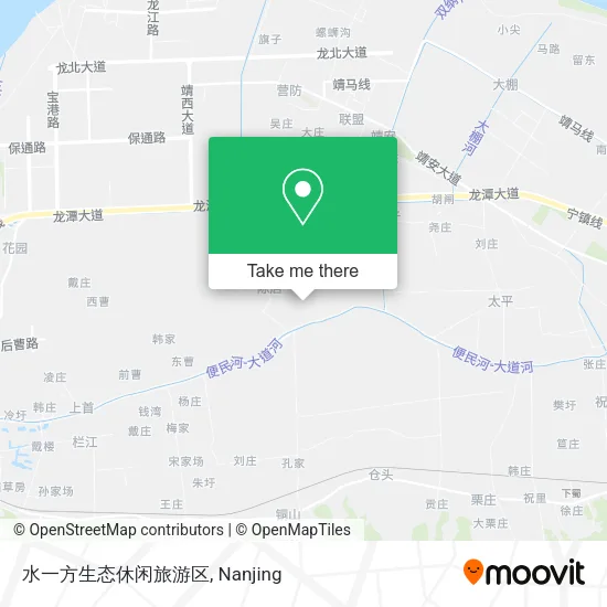 水一方生态休闲旅游区 map