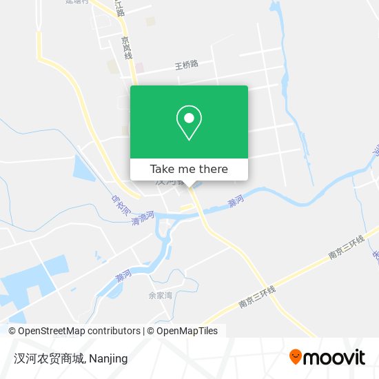 汊河农贸商城 map
