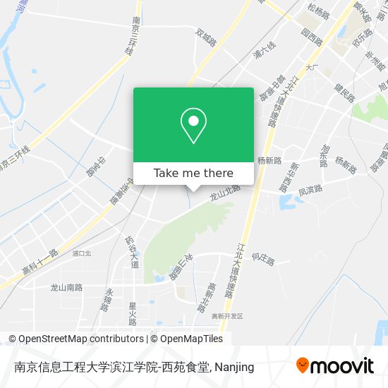 南京信息工程大学滨江学院-西苑食堂 map