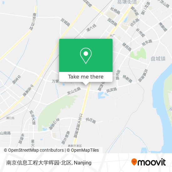 南京信息工程大学晖园-北区 map