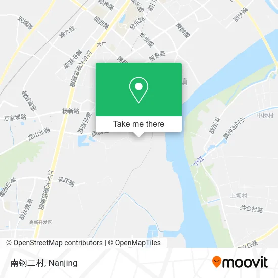 南钢二村 map