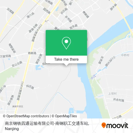 南京钢铁四通运输有限公司-南钢职工交通车站 map