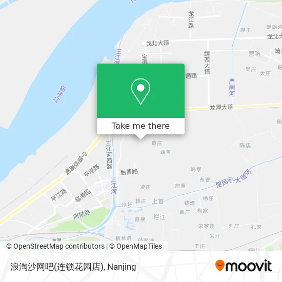 浪淘沙网吧(连锁花园店) map