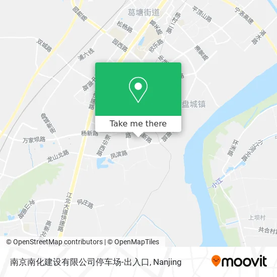 南京南化建设有限公司停车场-出入口 map