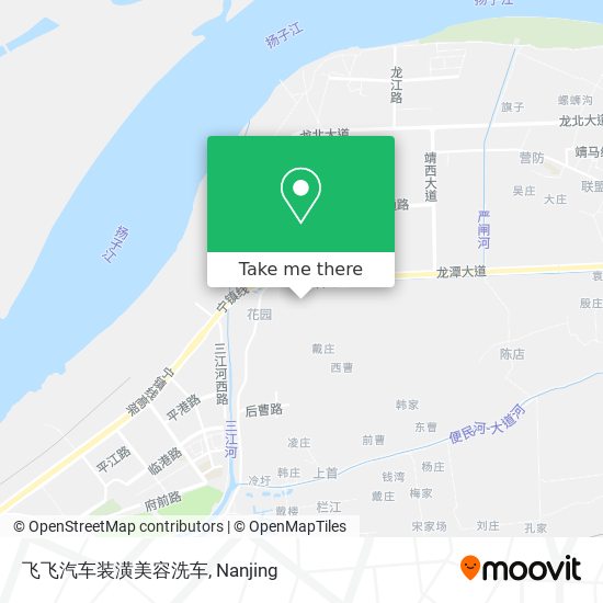 飞飞汽车装潢美容洗车 map