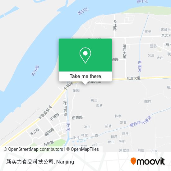 新实力食品科技公司 map