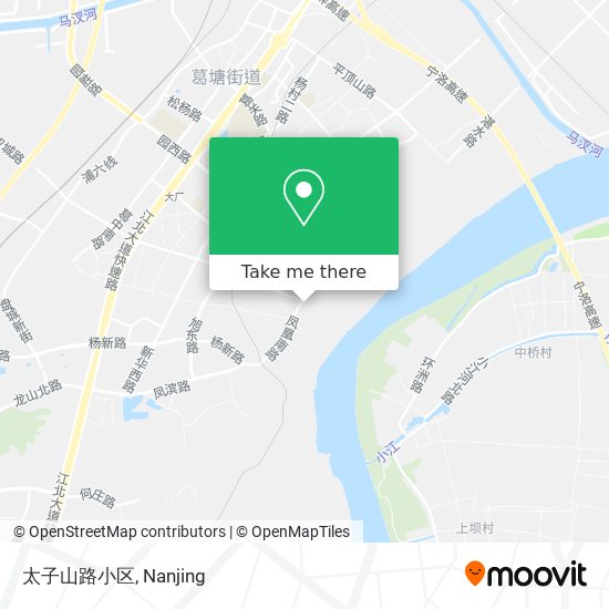 太子山路小区 map